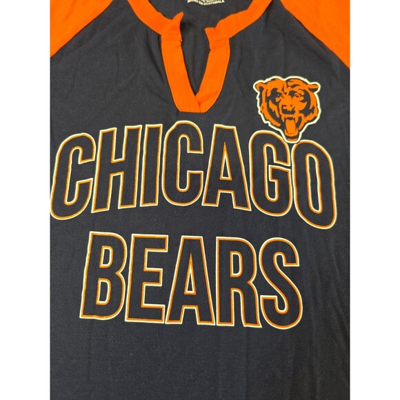 NFL Team Apparel Chicago Bears Womens Size Small Tshirt with Bears Logo - Picture 3 of 4